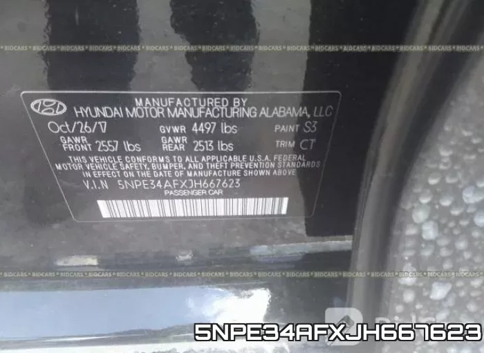 5NPE34AFXJH667623 фото 10