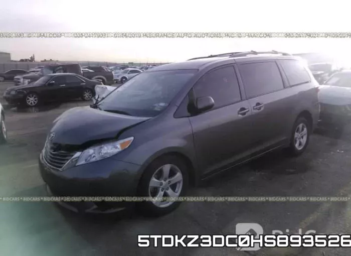 5TDKZ3DC0HS893526 фото 3