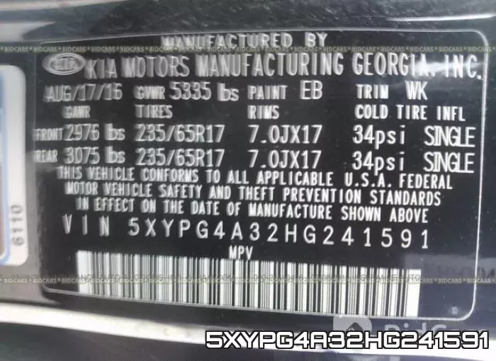 5XYPG4A32HG241591 фото 10