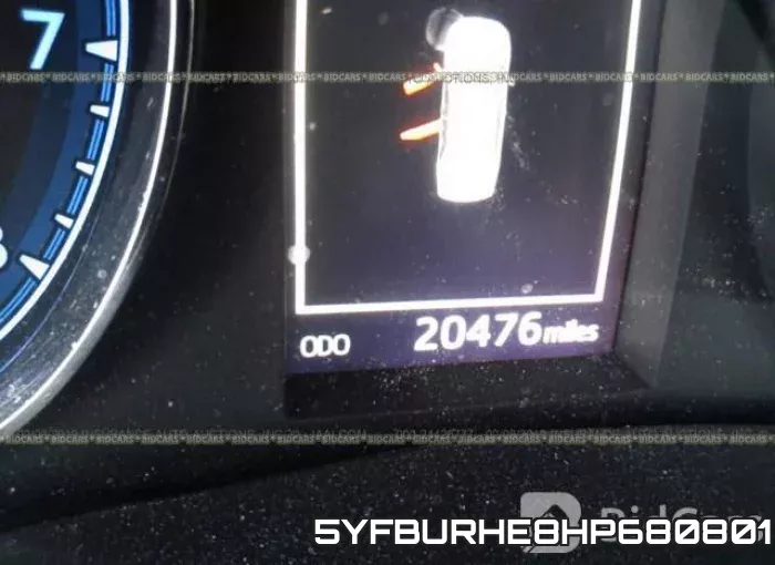 5YFBURHE8HP680801 фото 8