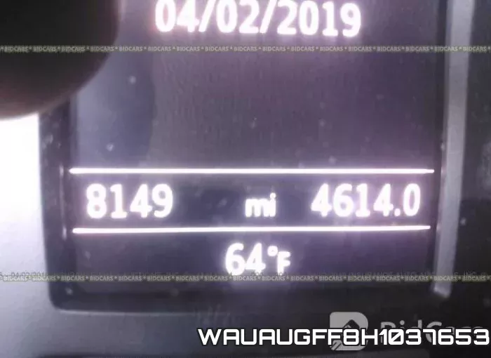 WAUAUGFF8H1037653 фото 8