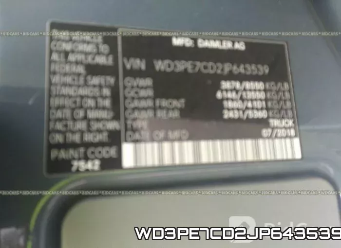 WD3PE7CD2JP643539 фото 10