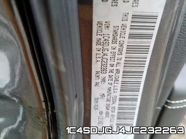 1C4SDJGJ4JC232263 фото 2