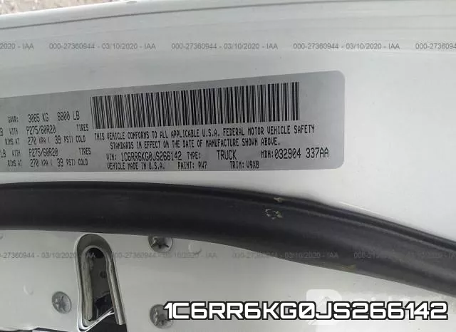 1C6RR6KG0JS266142 фото 10