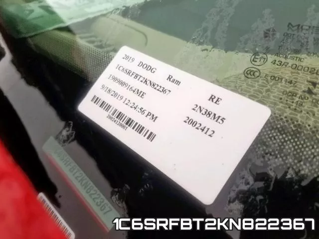 1C6SRFBT2KN822367 фото 2