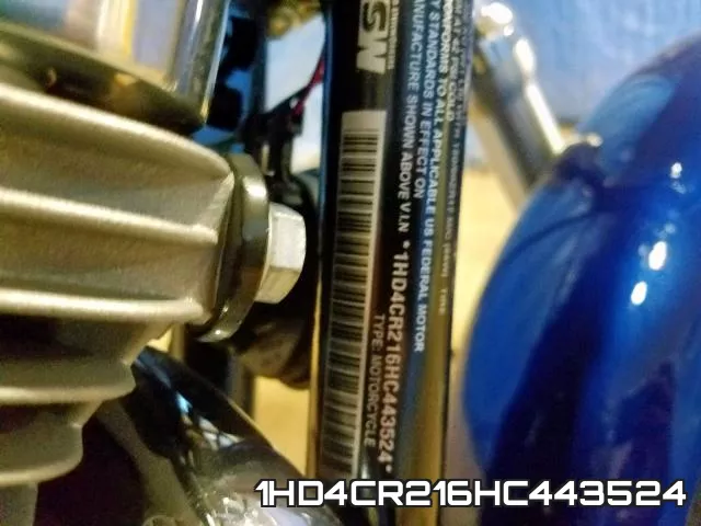 1HD4CR216HC443524 фото 2
