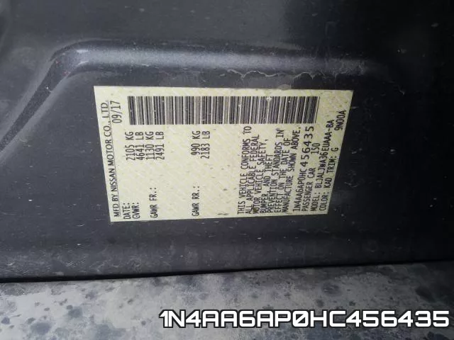 1N4AA6AP0HC456435 фото 2