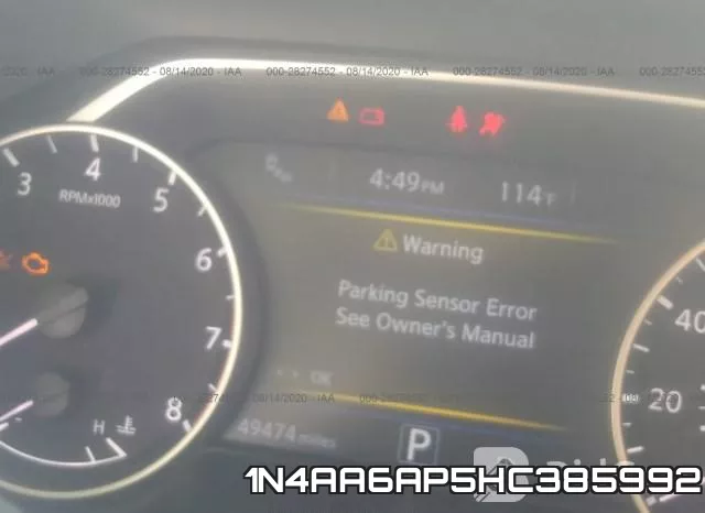 1N4AA6AP5HC385992 фото 8
