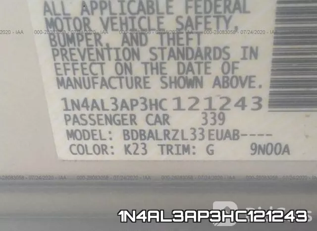1N4AL3AP3HC121243 фото 10