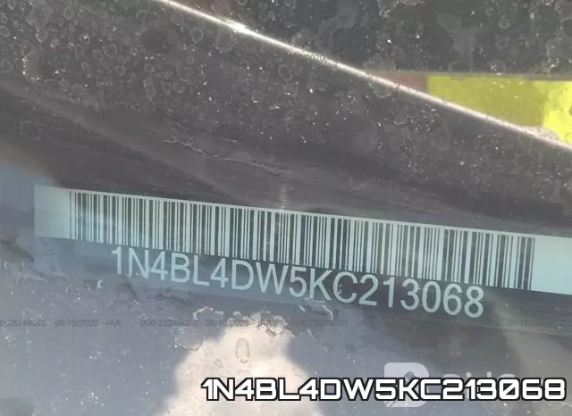 1N4BL4DW5KC213068 фото 10