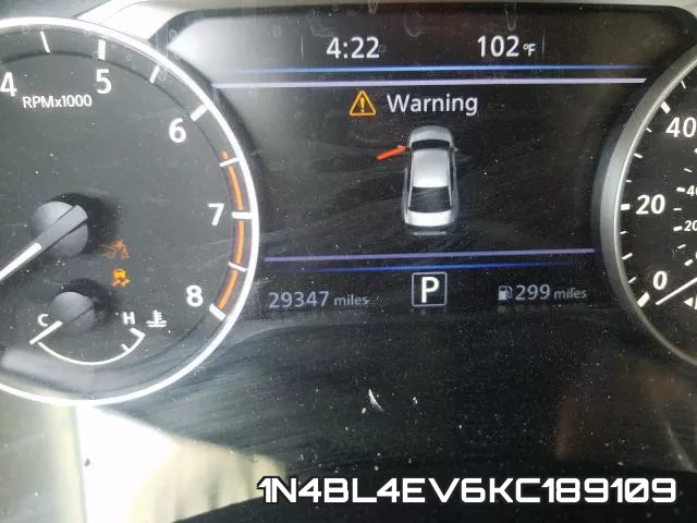 1N4BL4EV6KC189109 фото 9