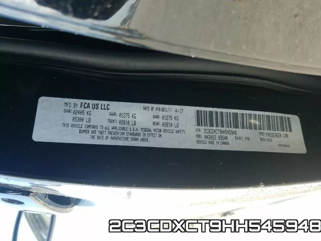 2C3CDXCT9HH545948 фото 2
