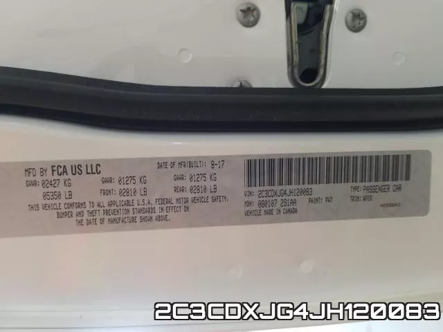 2C3CDXJG4JH120083 фото 2