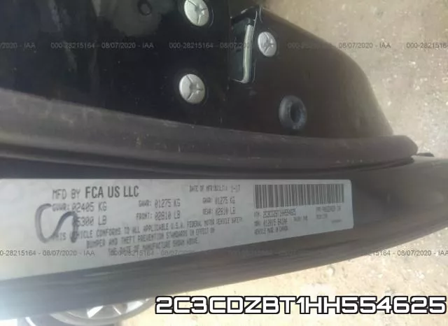 2C3CDZBT1HH554625 фото 10