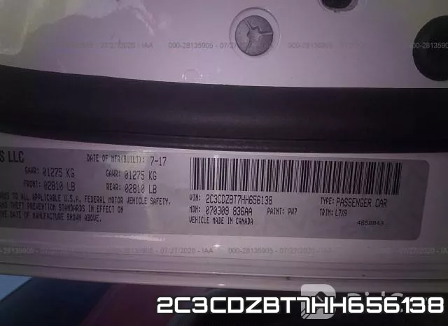 2C3CDZBT7HH656138 фото 10