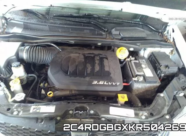 2C4RDGBGXKR504269 фото 2