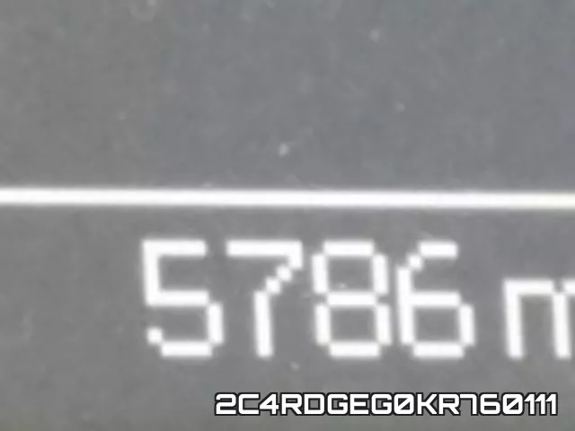 2C4RDGEG0KR760111 фото 9