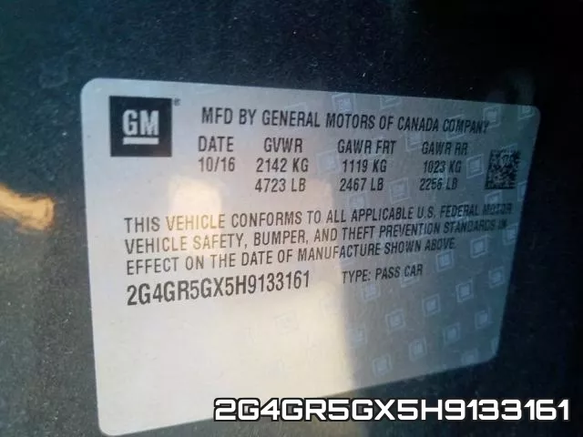 2G4GR5GX5H9133161 фото 2