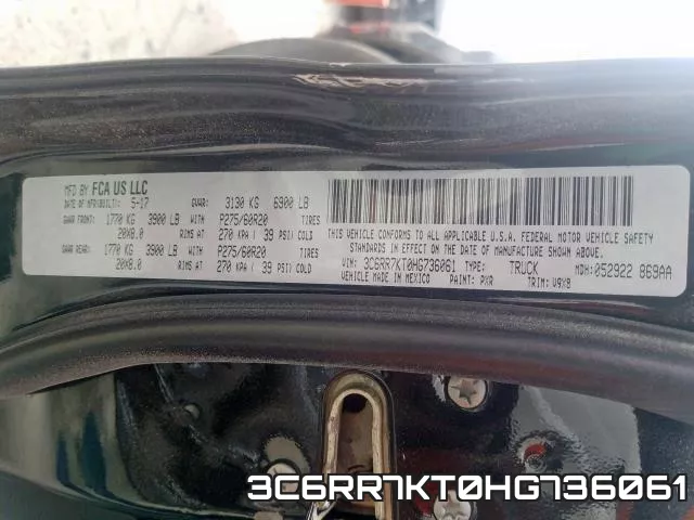 3C6RR7KT0HG736061 фото 2