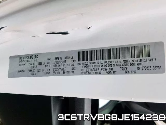 3C6TRVBG8JE154238 фото 2