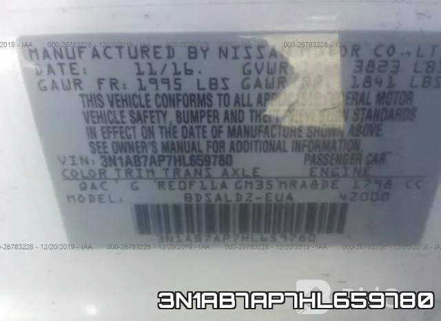 3N1AB7AP7HL659780 фото 10