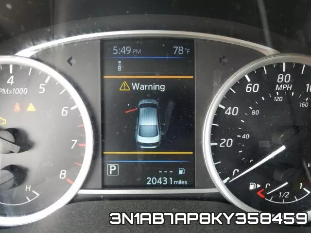 3N1AB7AP8KY358459 фото 9