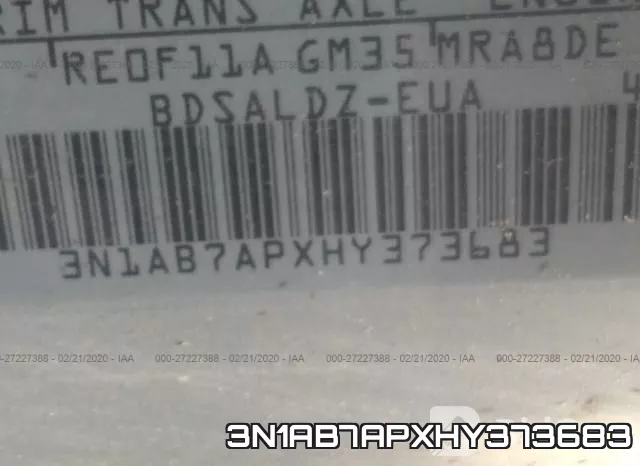 3N1AB7APXHY373683 фото 10