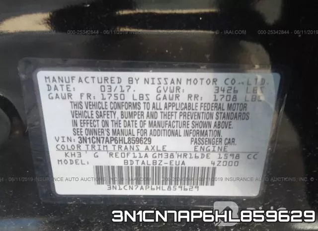 3N1CN7AP6HL859629 фото 10