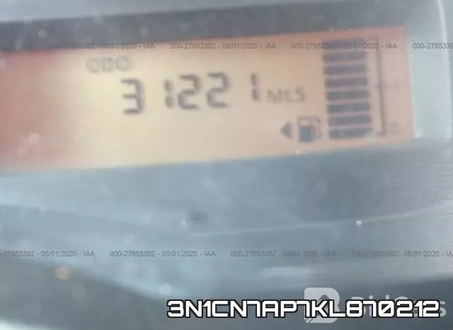 3N1CN7AP7KL870212 фото 8