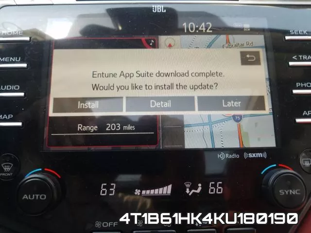4T1B61HK4KU180190 фото 10