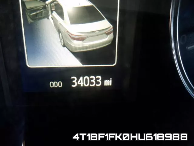 4T1BF1FK0HU618988 фото 9