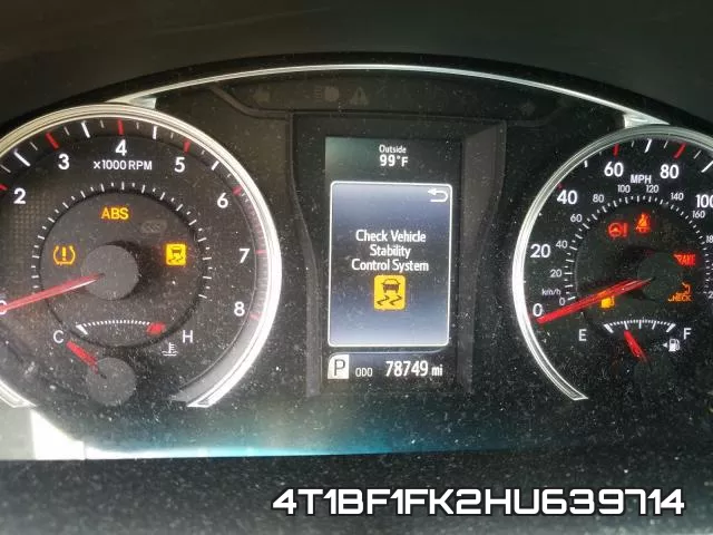 4T1BF1FK2HU639714 фото 9
