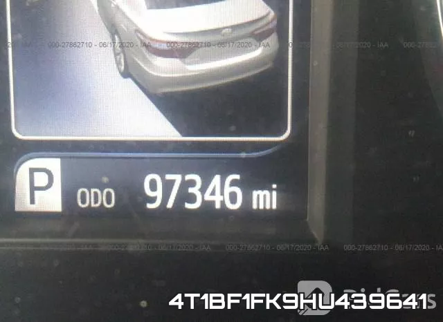 4T1BF1FK9HU439641 фото 8