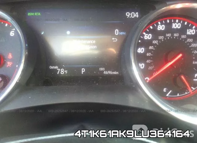 4T1K61AK9LU364164 фото 8