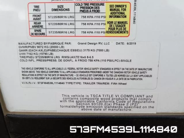 573FM4539L1114840 фото 2