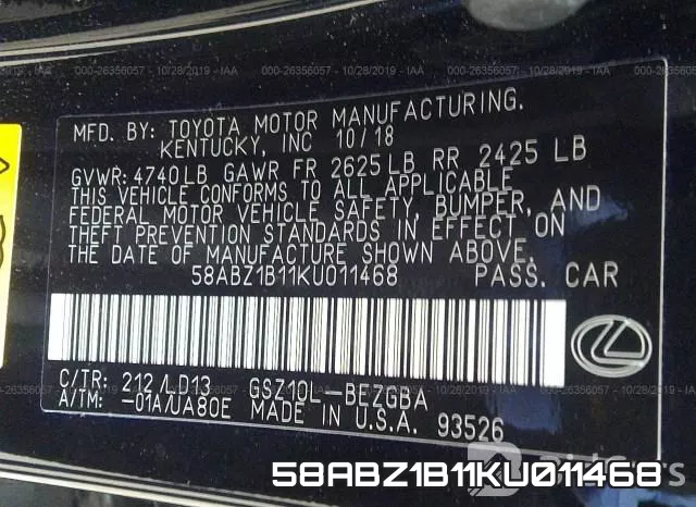 58ABZ1B11KU011468 фото 10