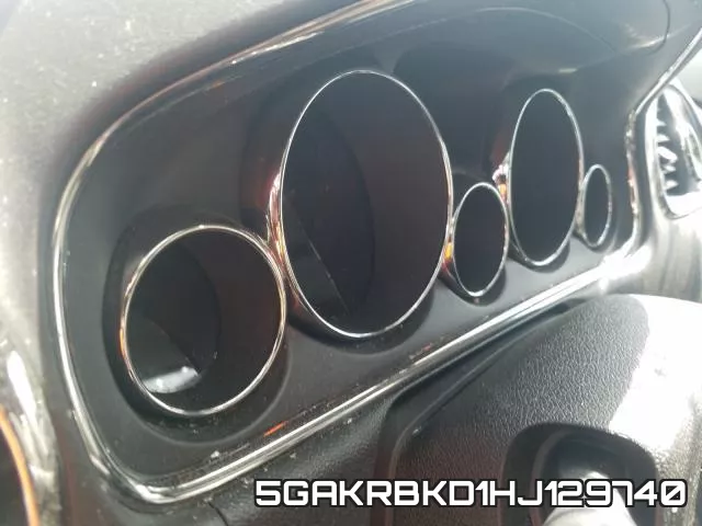 5GAKRBKD1HJ129740 фото 9