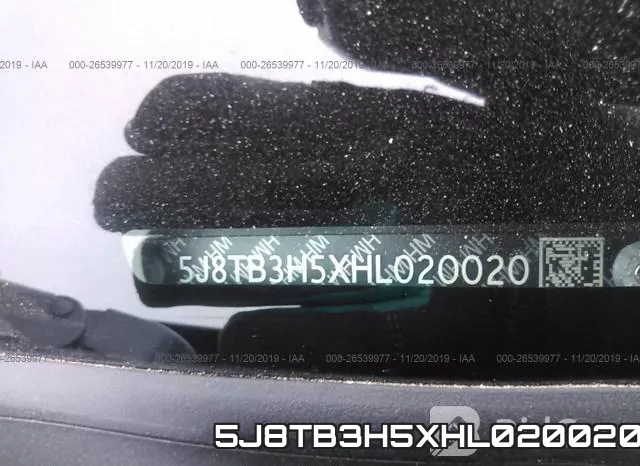 5J8TB3H5XHL020020 фото 10