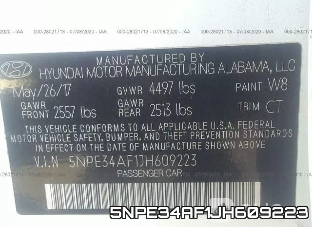 5NPE34AF1JH609223 фото 10