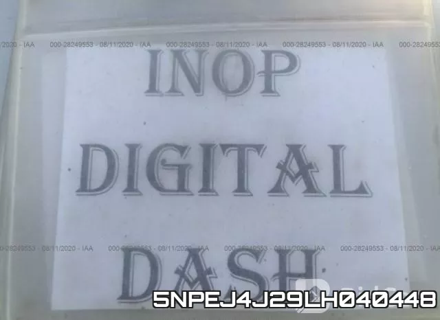 5NPEJ4J29LH040448 фото 8