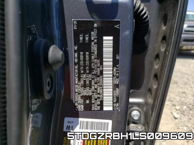 5TDGZRBH1LS009609 фото 2
