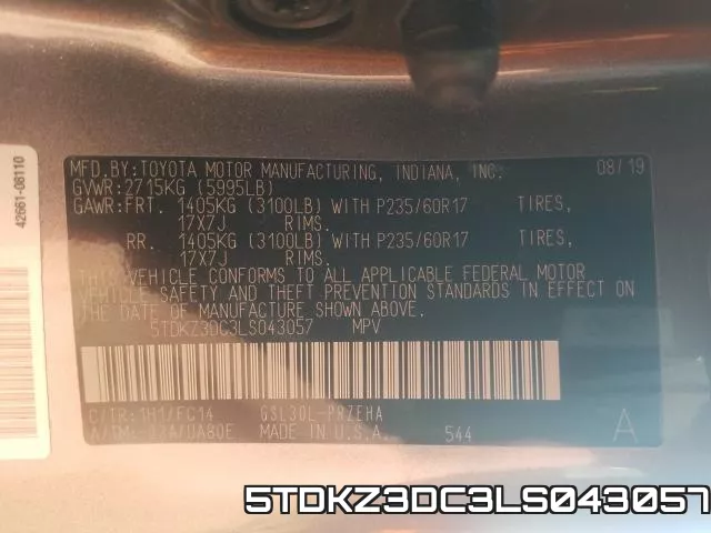 5TDKZ3DC3LS043057 фото 2