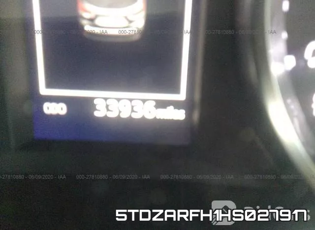 5TDZARFH1HS027917 фото 8