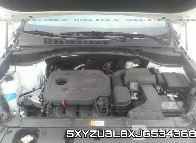 5XYZU3LBXJG534368 фото 2