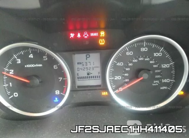 JF2SJAEC1HH411405 фото 8