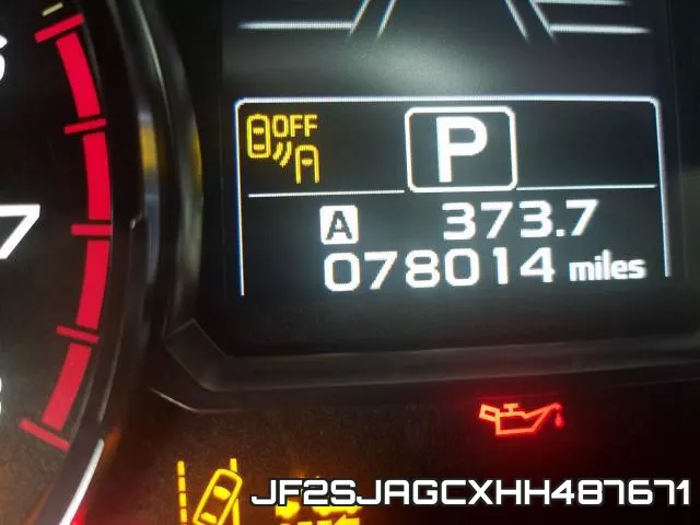JF2SJAGCXHH487671 фото 9