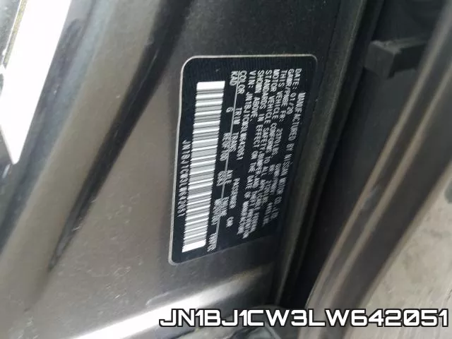 JN1BJ1CW3LW642051 фото 2