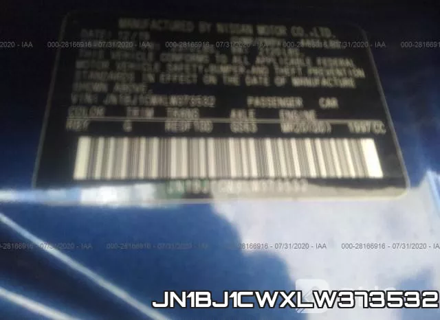 JN1BJ1CWXLW373532 фото 10