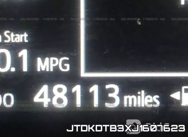 JTDKDTB3XJ1607623 фото 8
