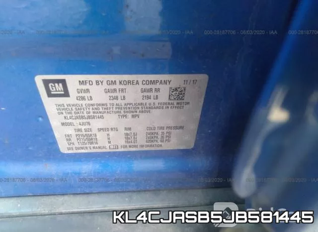 KL4CJASB5JB581445 фото 10
